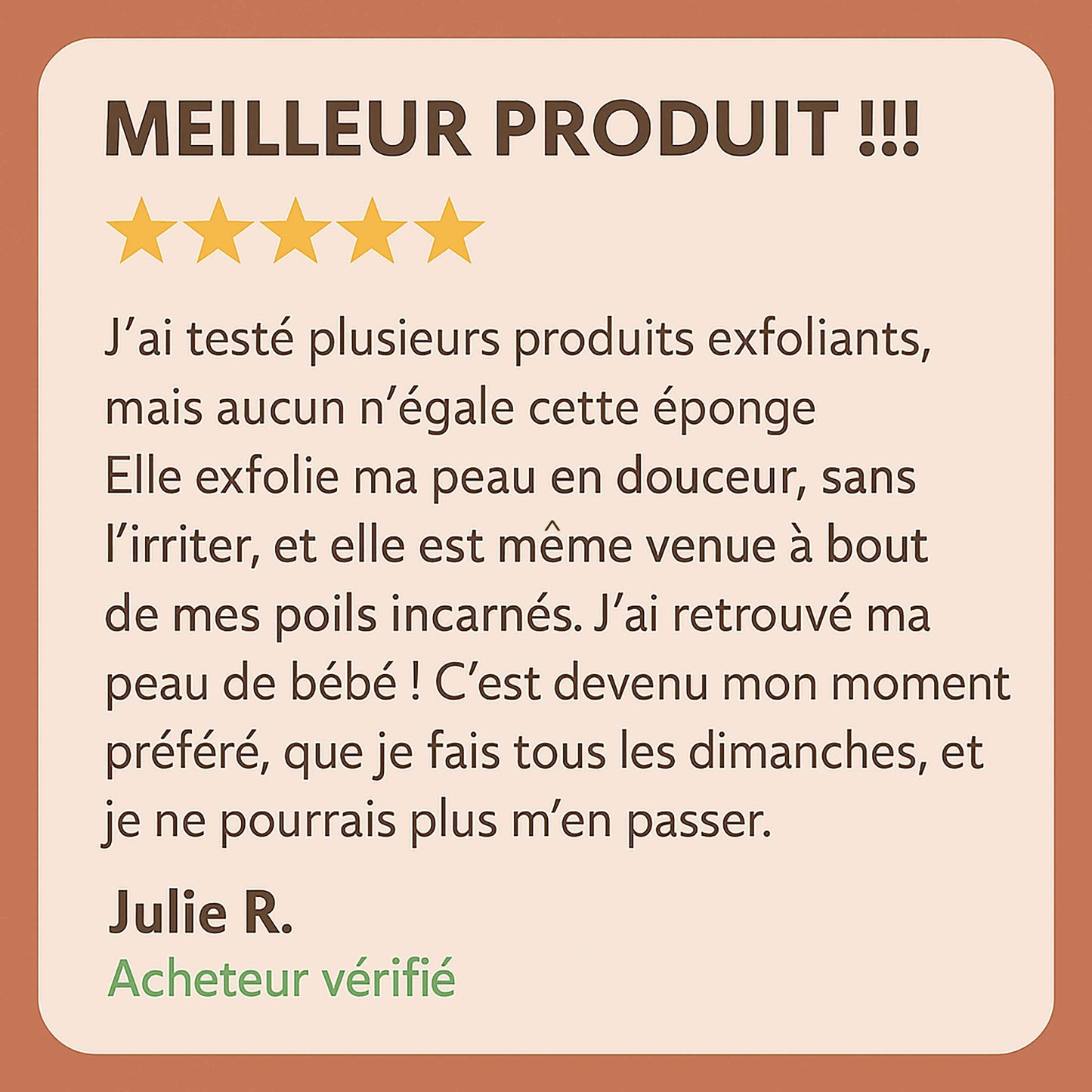 Éponge Exfoliante – Pour une Peau Douce, Lisse et Éclatante